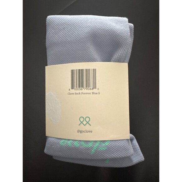 Clove Compression Socks 20-30mmHg Forever Blue With Mint Logo Size small 1 pair - Picture 6 of 8